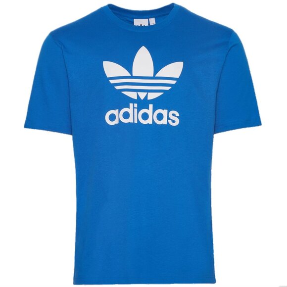 NEW with Tags Adidas Men's Original Trefoil Tee T-shirt in Bluebird Size Small - Picture 1 of 3